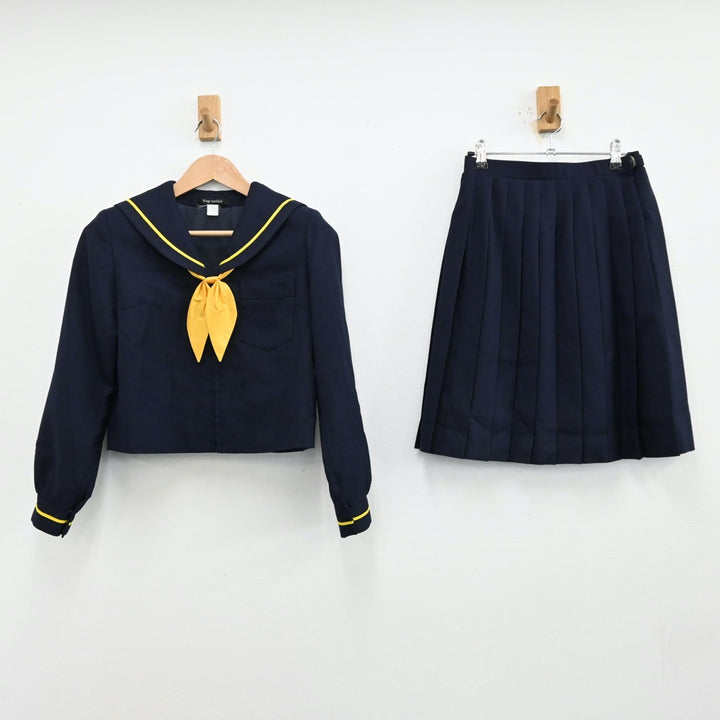 中古制服】青森県 弘前市立第一中学校 女子制服 3点（セーラー服・スカート）sf012477【リサイクル学生服】 | 中古制服通販パレイド