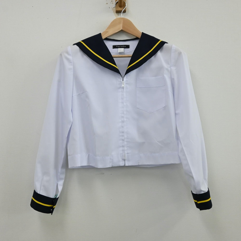 【中古】青森県 弘前市立第一中学校 女子制服 2点（セーラー服）sf012479