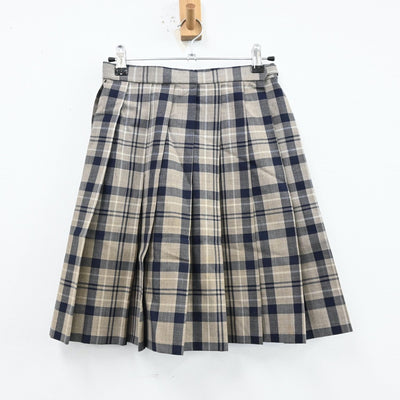 【中古】東京都 足立区立東綾瀬中学校 女子制服 3点（ベスト・スカート）sf012481