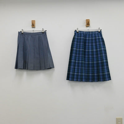 【中古】福島県 福島県立光南高等学校 女子制服 2点（スカート・スカート）sf012502