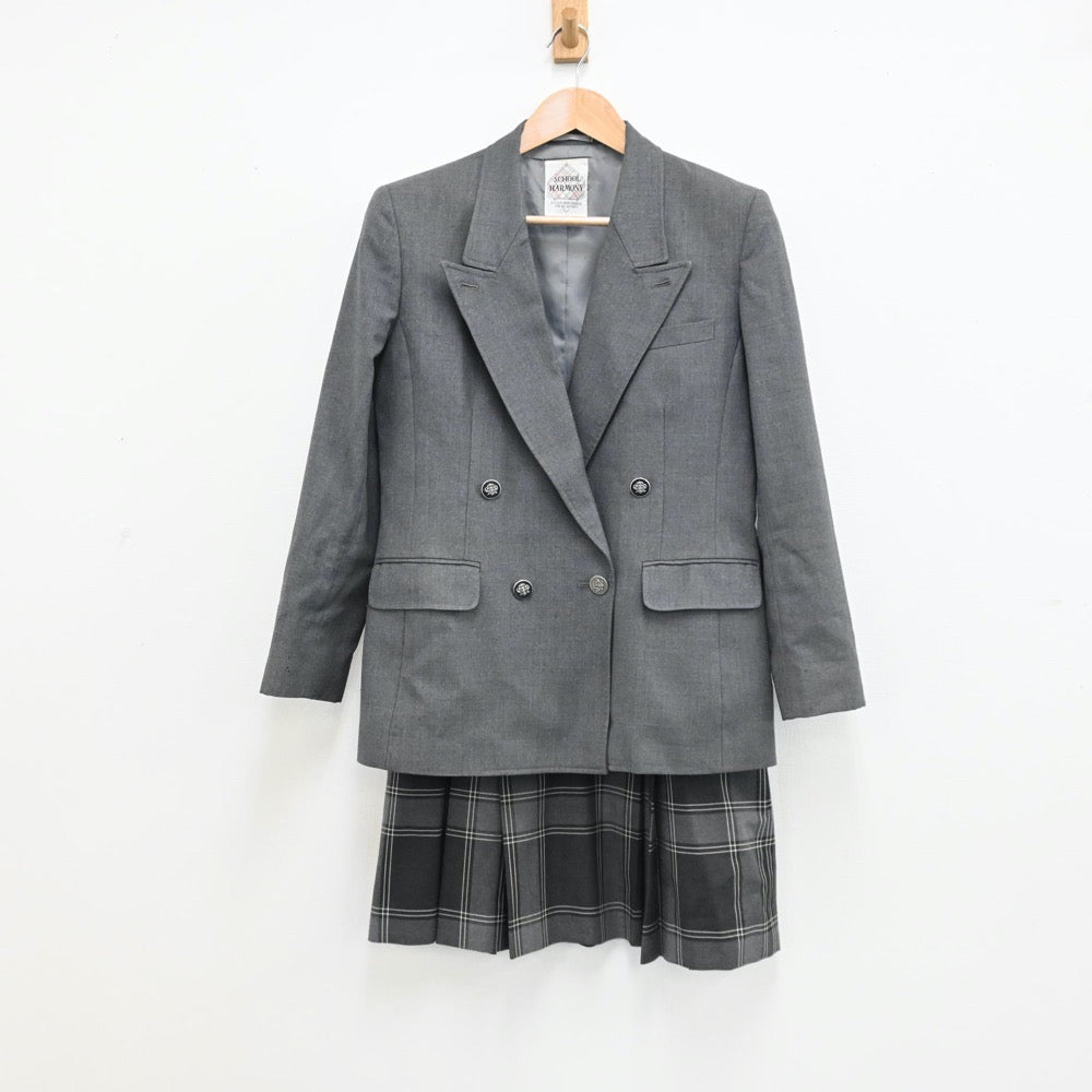 【中古】福島県 福島県立光南高等学校 女子制服 3点（ブレザー・スカート）sf012503