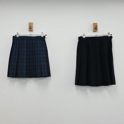 【中古】静岡県 静岡市立由比中学校 女子制服 6点（ブレザー・スカート）sf012505