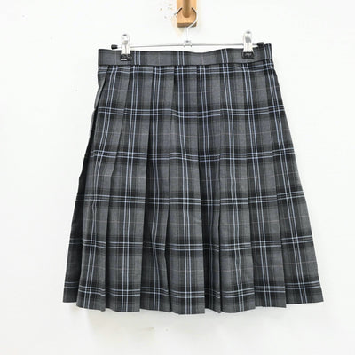 【中古】千葉県 日本大学習志野高等学校 女子制服 2点（ニットベスト・スカート）sf012518