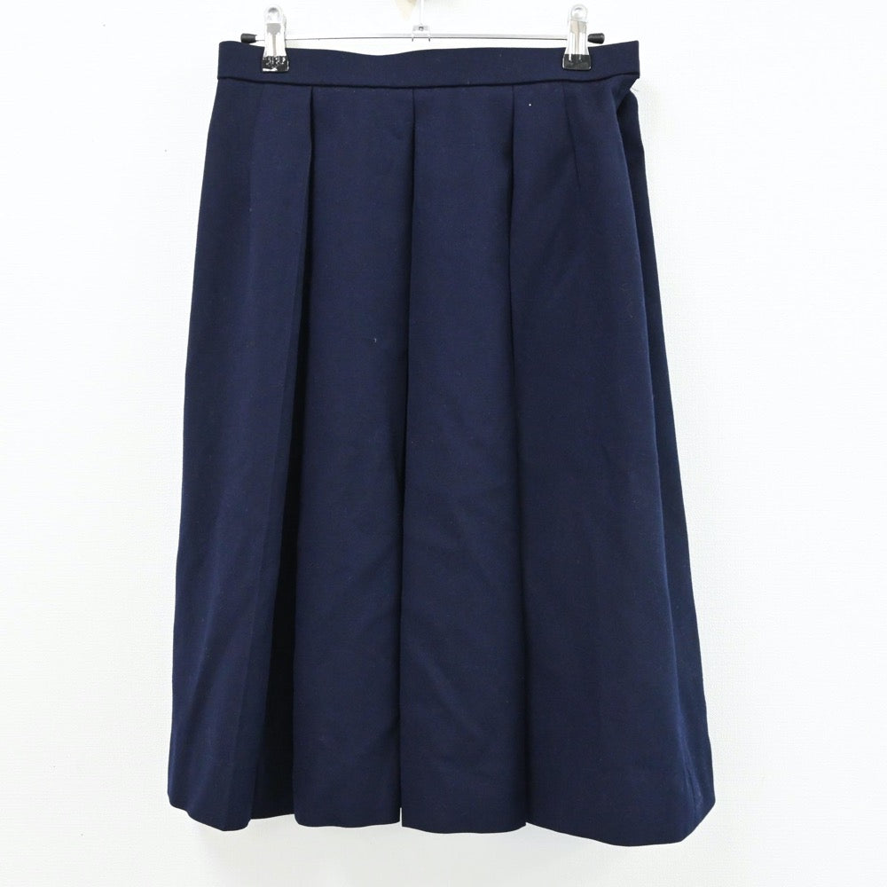 【中古】群馬県 前橋市立南橘中学校 女子制服 4点（ブレザー・シャツ・スカート）sf012524