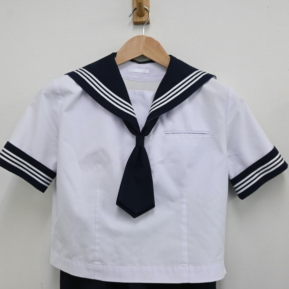 中古制服】千葉県 和洋国府台女子高等学校 女子制服 6点（セーラー服・ニット・シャツ・スカート）sf012528【リサイクル学生服】 | 中古制服 通販パレイド