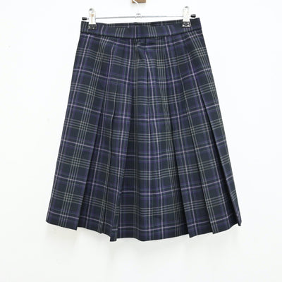 【中古】大阪府 関西大学高等部 女子制服 3点（シャツ・スカート）sf012538