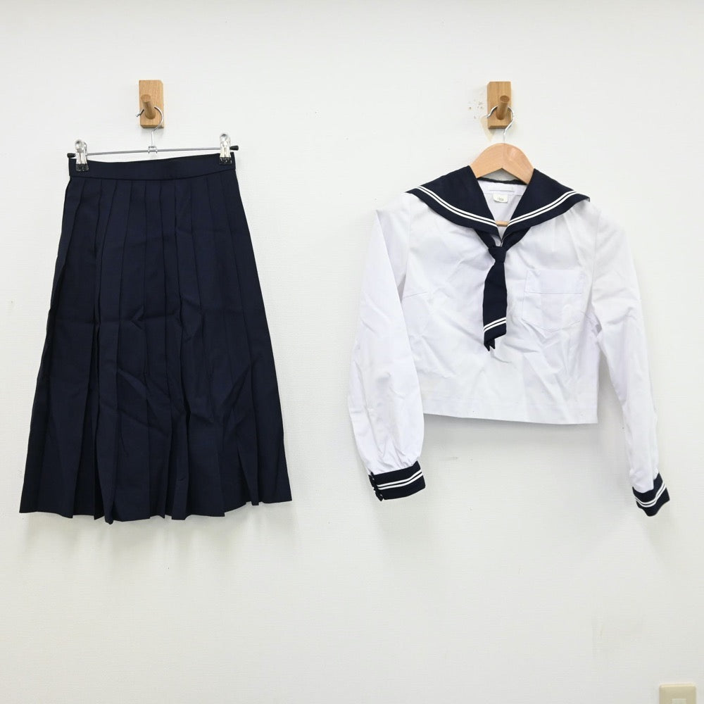 中古制服】北海道 札幌東陵高校 女子制服 3点（セーラー服・スカート）sf012540【リサイクル学生服】 | 中古制服通販パレイド