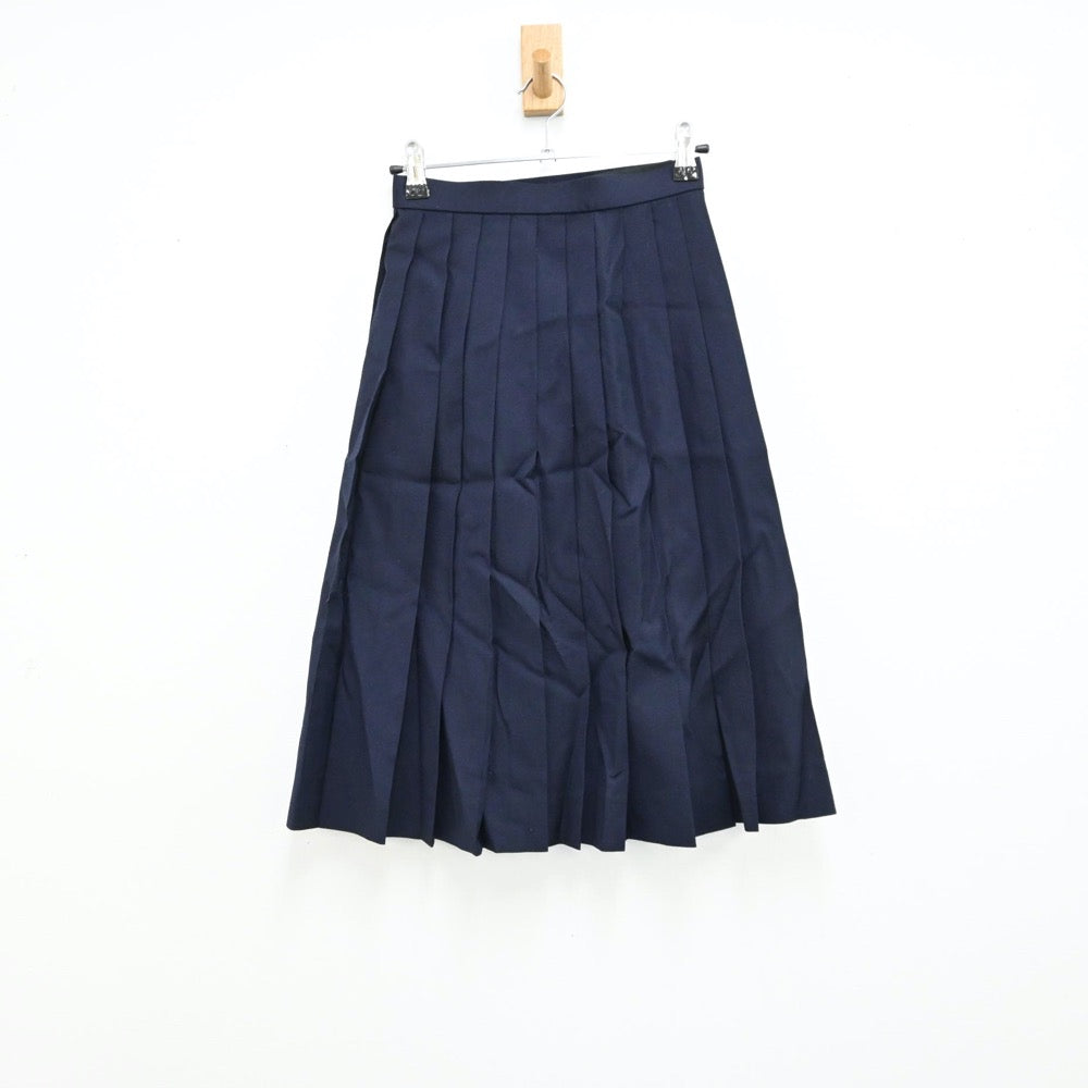 【中古】北海道 札幌東陵高校 女子制服 3点（セーラー服・スカート）sf012540