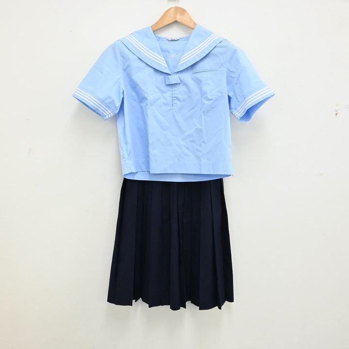 【中古制服】岩手県 盛岡市立見前中学校 女子制服 3点（セーラー服・スカート）sf012542【リサイクル学生服】 | 中古制服通販パレイド