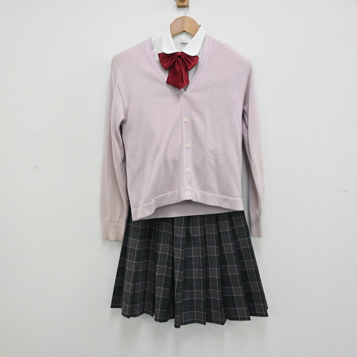 【中古制服】大阪府 梅花高等学校 女子制服 4点（シャツ・ニット・スカート）sf012546【リサイクル学生服】 | 中古制服通販パレイド