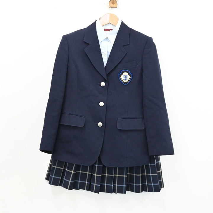 中古制服】愛知県 日本福祉大学付属高等学校 女子制服 4点（ブレザー・シャツ・ニット・スカート）sf012556【リサイクル学生服】 | 中古制服 通販パレイド