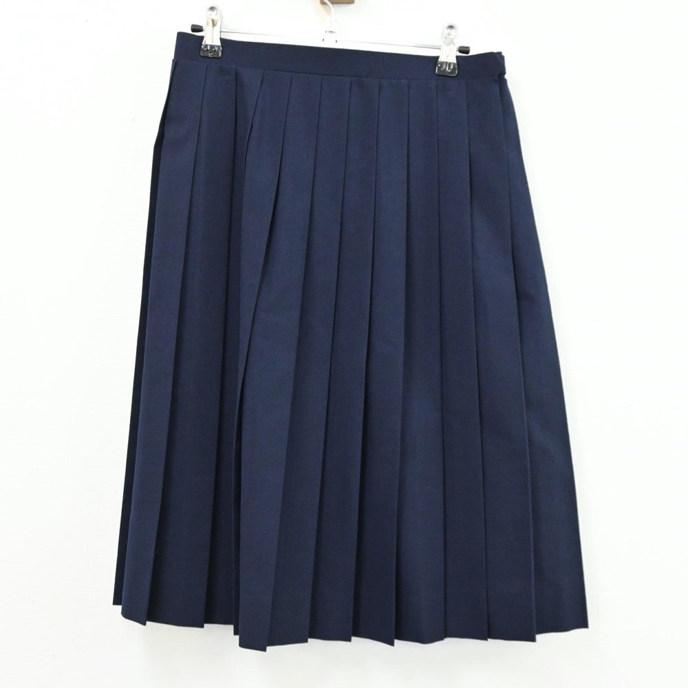 【中古】千葉県 千葉県野田市立第一中学校 女子制服 2点（ニット・スカート）sf012567