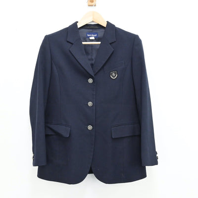 【中古】千葉県 千葉県立四街道北高等学校 女子制服 3点（ブレザー・スカート）sf012574