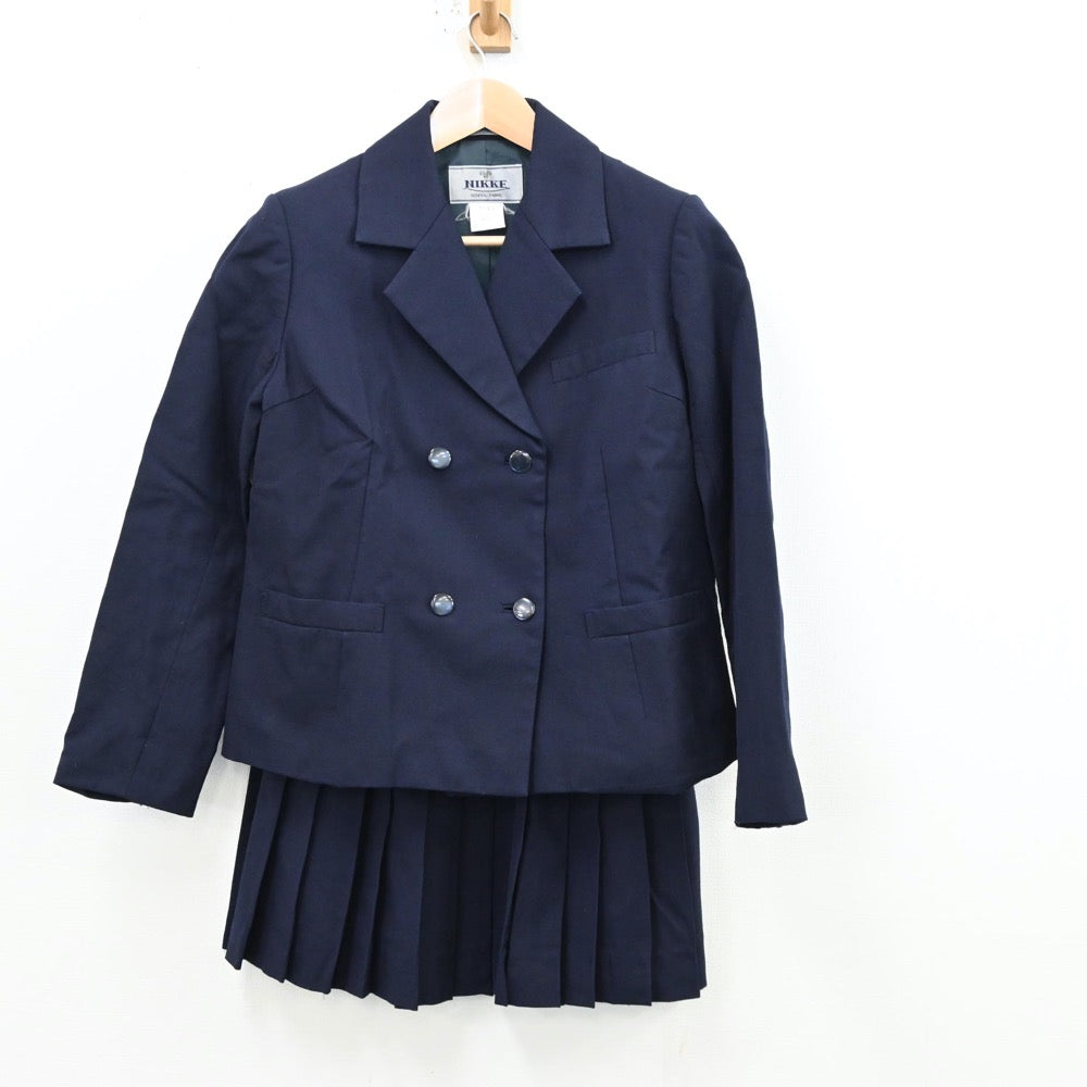 【中古】愛知県 名古屋市立北高等学校 女子制服 2点（ブレザー・スカート）sf012580