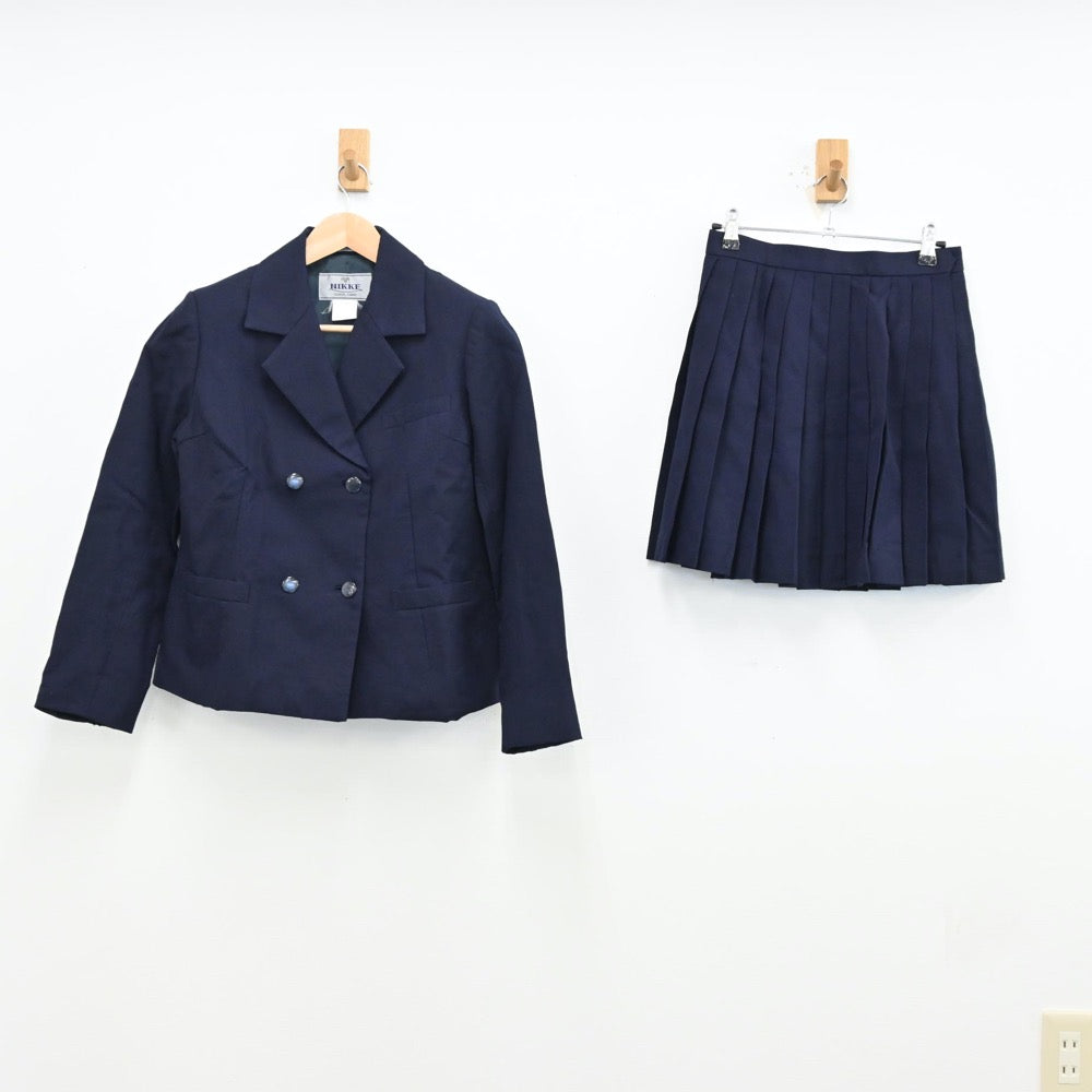 【中古】愛知県 名古屋市立北高等学校 女子制服 2点（ブレザー・スカート）sf012580