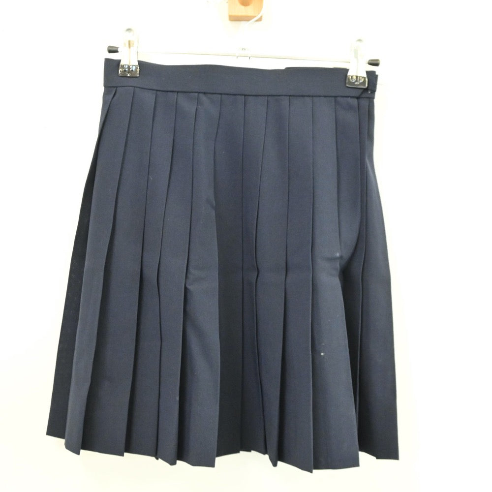 【中古】愛知県 名古屋市立北高等学校 女子制服 3点（シャツ・ベスト・スカート）sf012581