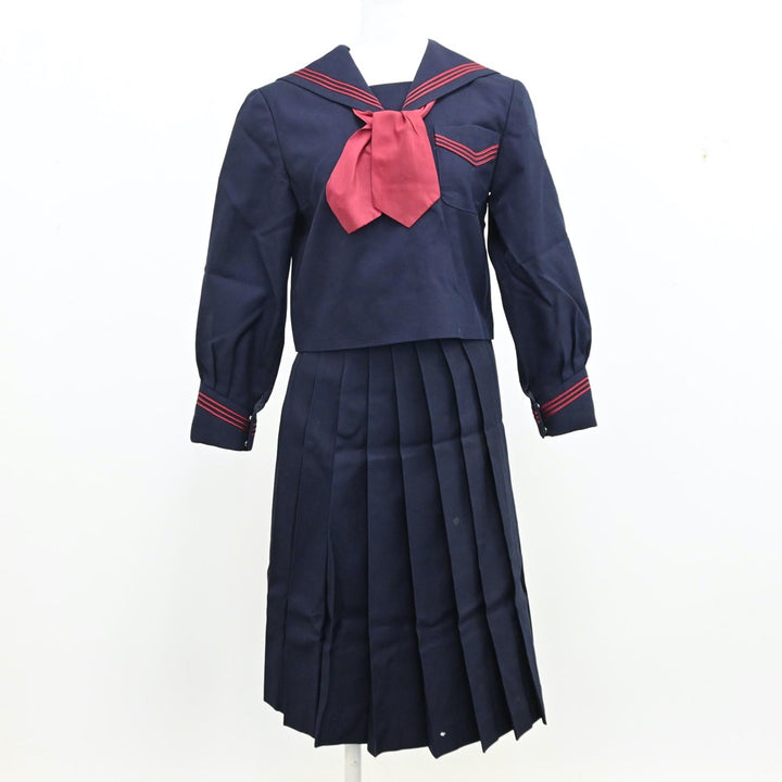 中古制服】神奈川県 フェリス女学院高等学校 女子制服 3点（セーラー服・スカート）sf012584【リサイクル学生服】 | 中古制服通販パレイド