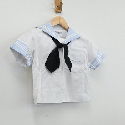 【中古】神奈川県 フェリス女学院高等学校 女子制服 4点（セーラー服）sf012586