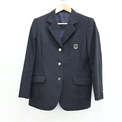 【中古】東京都 都立葛飾野高等学校 女子制服 3点（ブレザー・スカート・スカート）sf012587