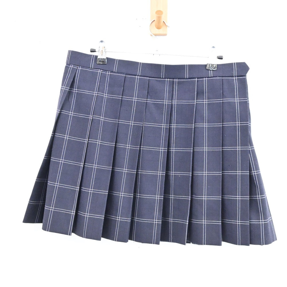 【中古】東京都 都立葛飾野高等学校 女子制服 3点（ブレザー・スカート・スカート）sf012587