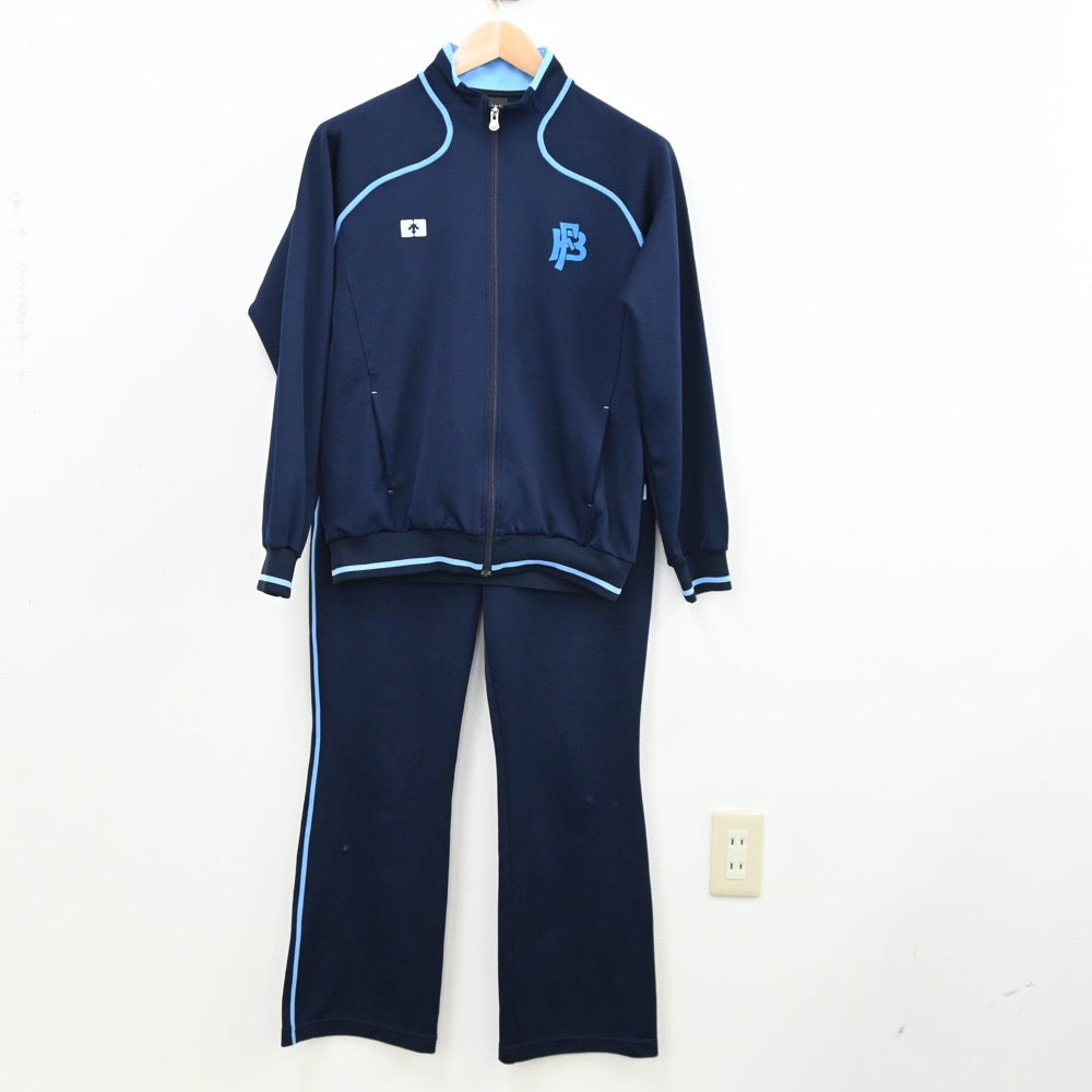 【中古】福岡県 福岡雙葉高等学校 女子制服 4点（ジャージ 上・体操服 上・ジャージ 下・体操服 下）sf012594