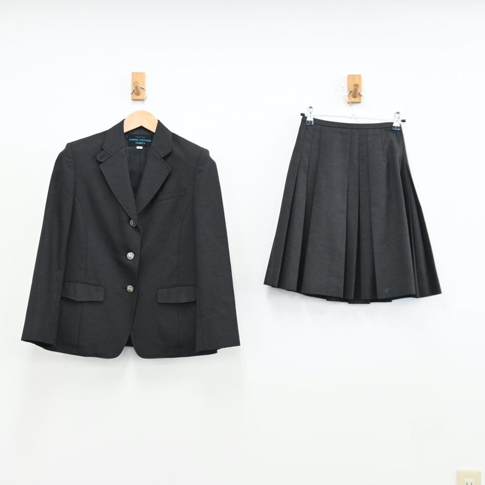 【中古】三重県 三重県立神戸高等学校 女子制服 2点（ブレザー・スカート）sf012601