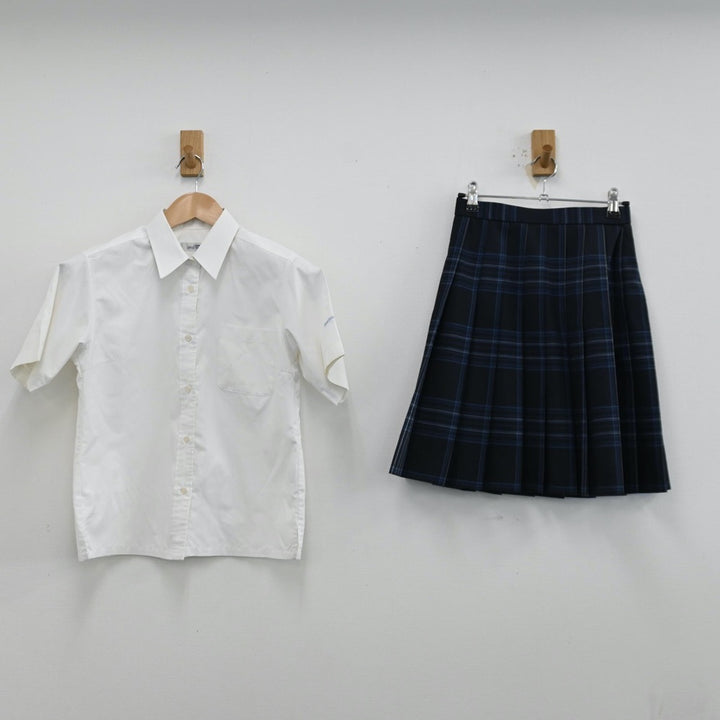 中古制服】大阪府 大阪府立住吉高等学校 女子制服 2点(シャツ 中古制服】大阪府 大阪府立住吉高等学校 女子制服 2点(シャツ