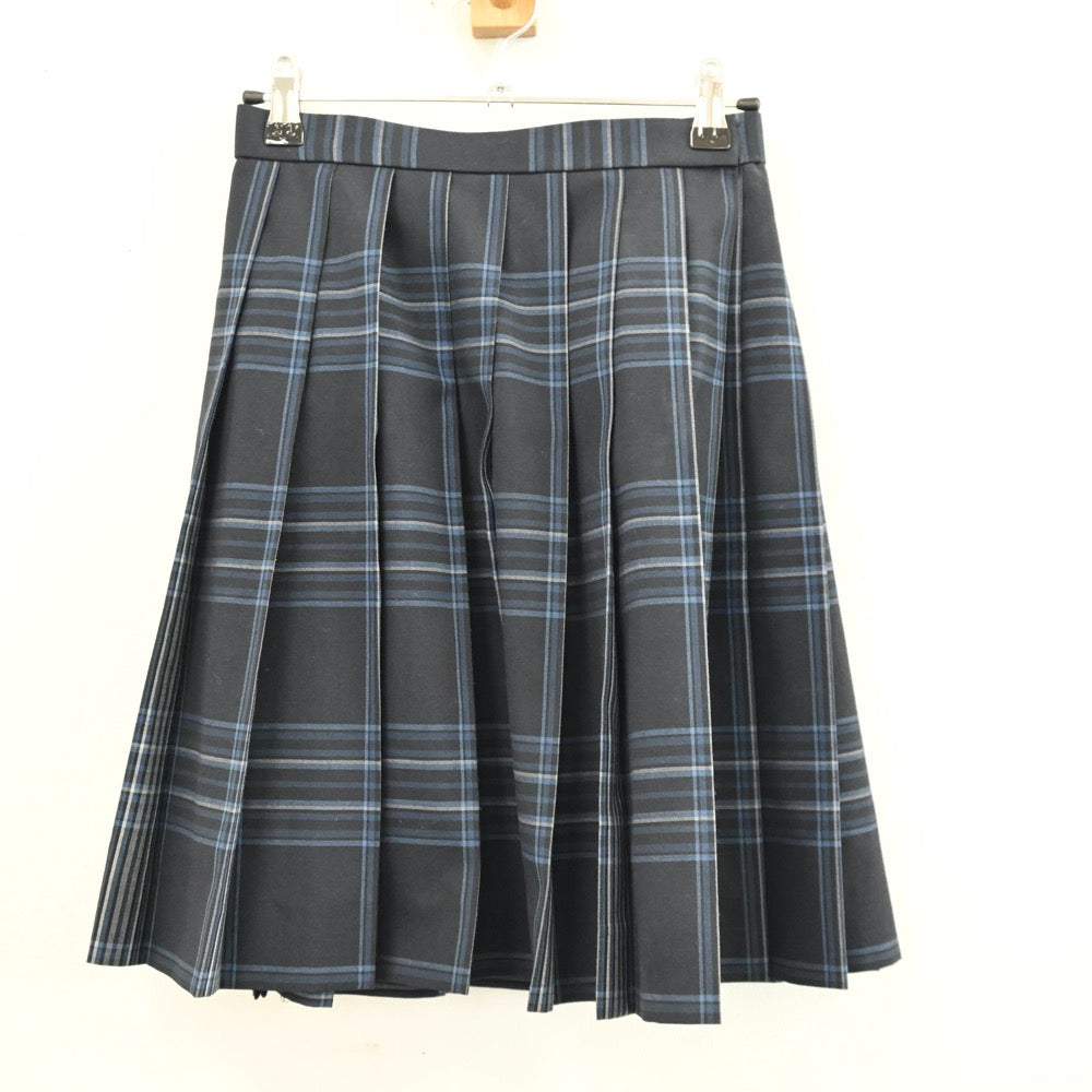 【中古】大阪府 大阪府立住吉高等学校 女子制服 2点（シャツ・スカート）sf012612