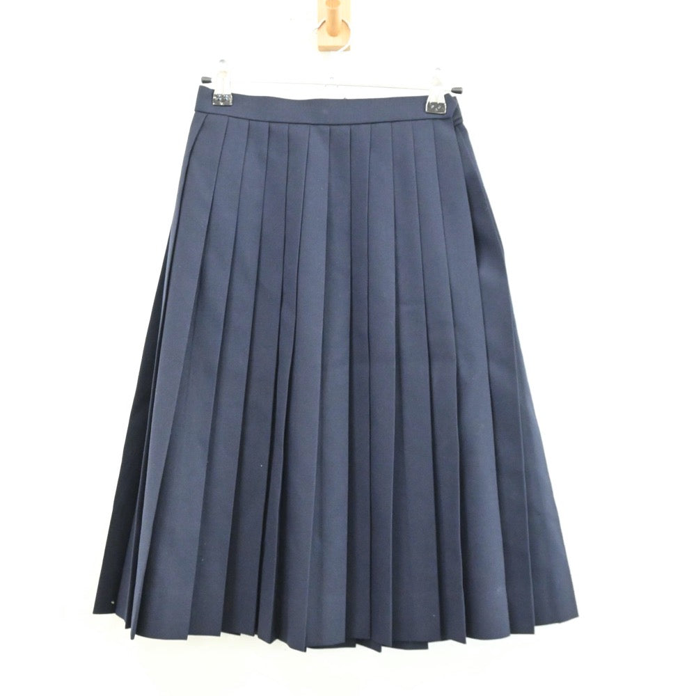 【中古】愛知県 愛知県安城市立明祥中学校 女子制服 3点（セーラー服・スカート）sf012614