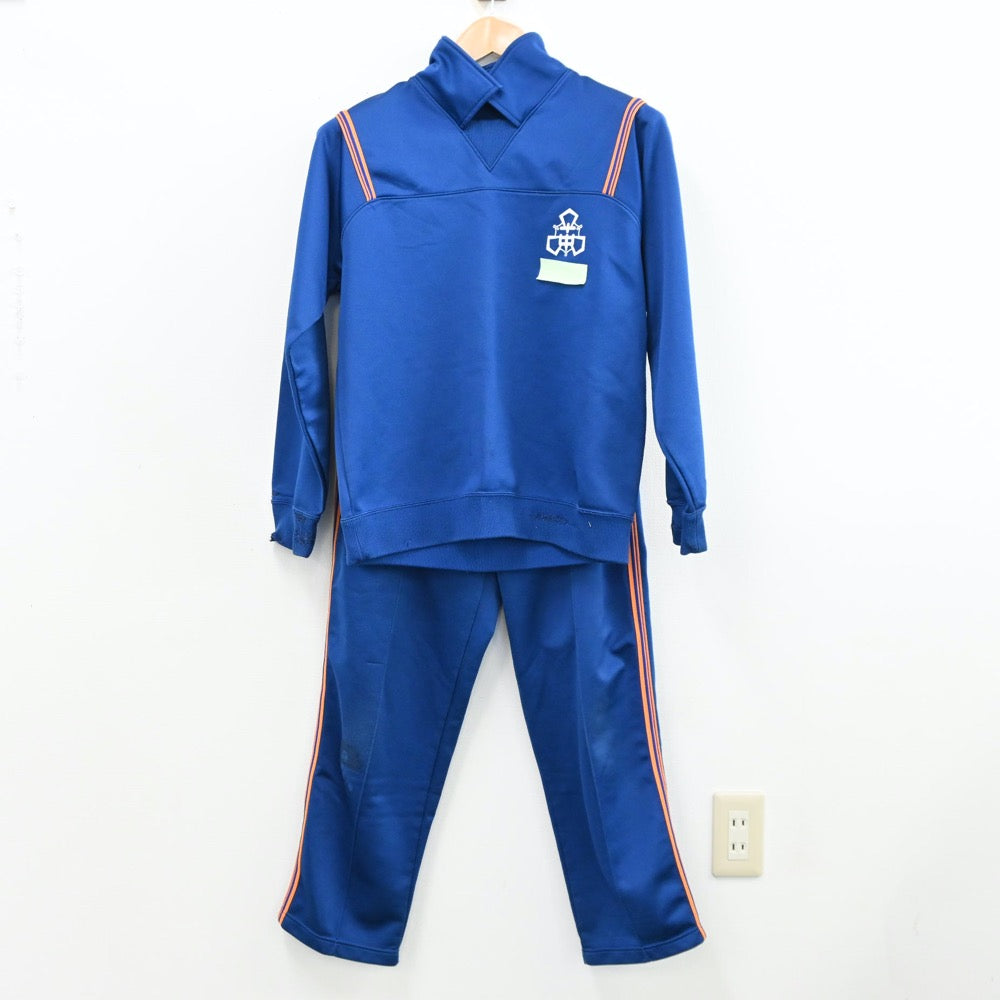 【中古】山形県 山形市立第十中学校 女子制服 2点（ジャージ 上・ジャージ 下）sf012615