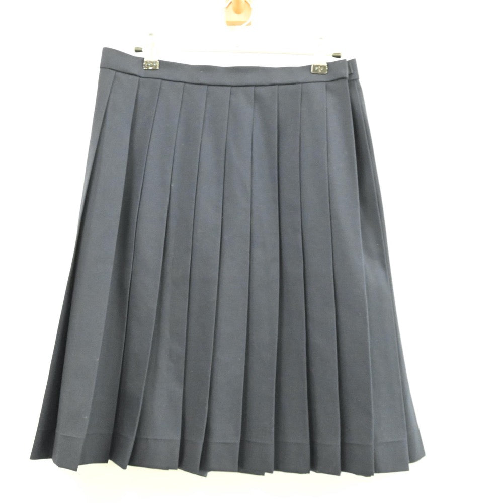 【中古】山形県 山形市立第十中学校 女子制服 3点（セーラー服・スカート）sf012616