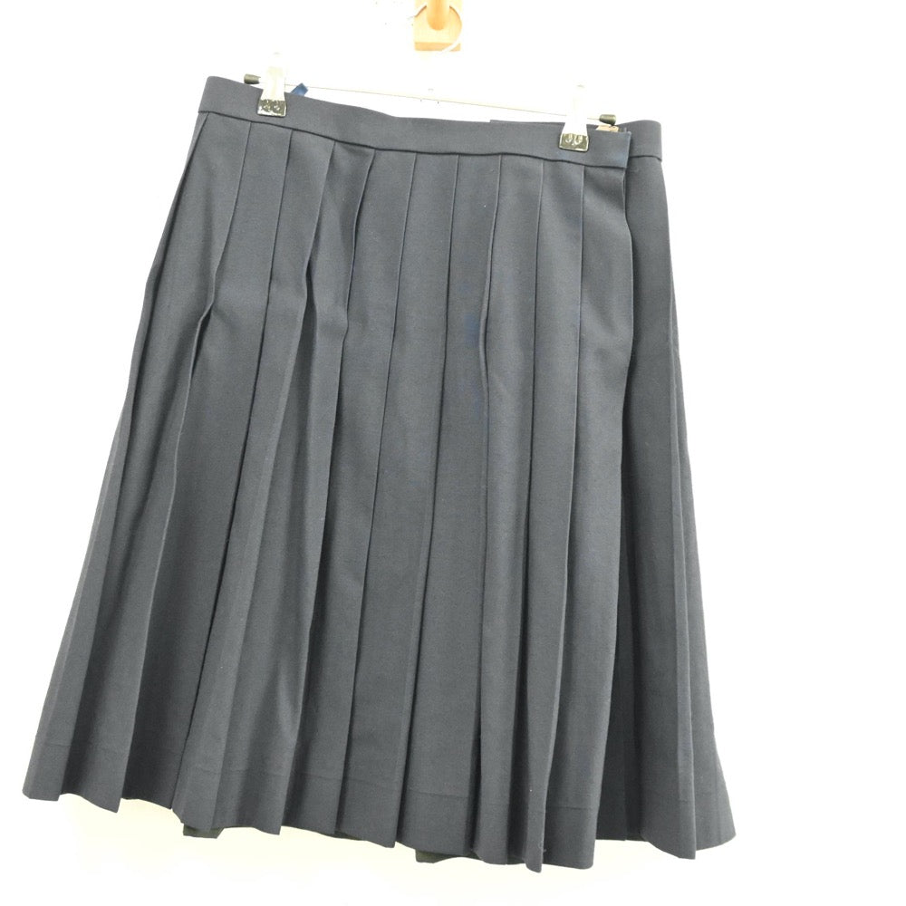 【中古】山形県 山形市立第十中学校 女子制服 5点（セーラー服・スカート）sf012617