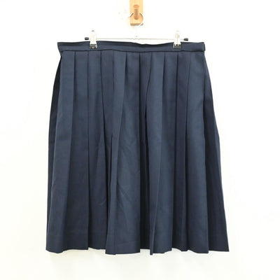 【中古】山形県 山形大学附属中学校 女子制服 2点（ベスト・スカート）sf012618