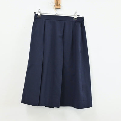 【中古】石川県 金沢二水高等学校 女子制服 2点（シャツ・スカート）sf012626