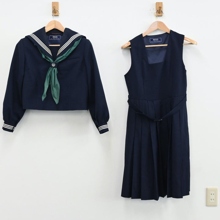 中古制服】埼玉県 八潮市立八條中学校 女子制服 3点(セーラー服 中古制服】埼玉県 八潮市立八條中学校 女子制服 3点(セーラー服
