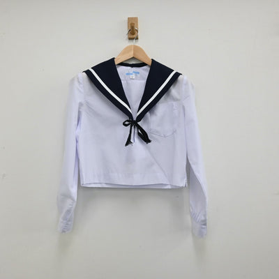 【中古】愛知県 松陰高等学校 女子制服 4点（セーラー服・スカート）sf012642