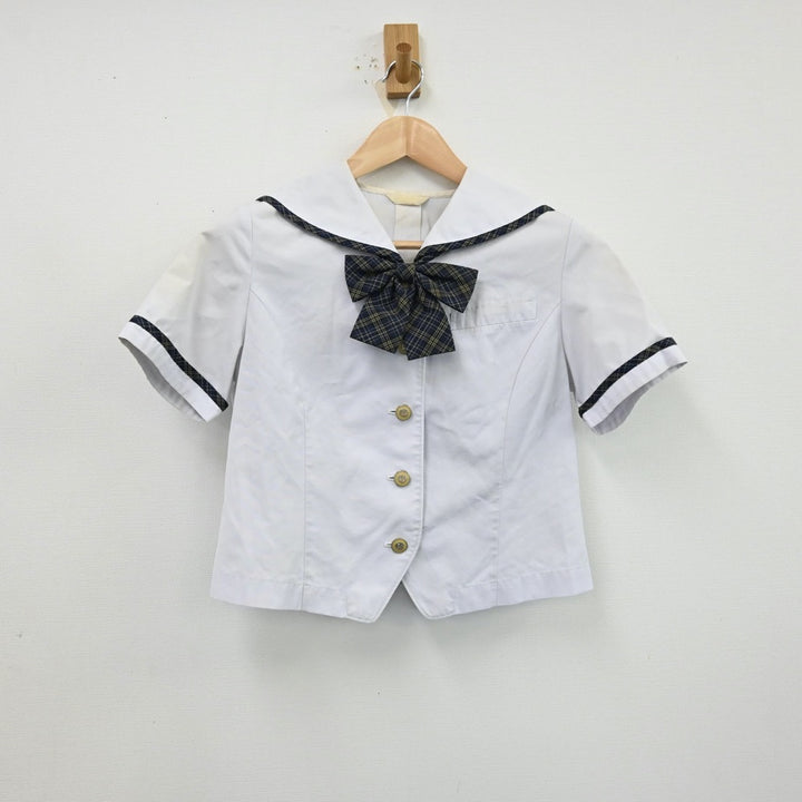 【中古制服】福岡県 八女学院高等学校 女子制服 2点（セーラー服・スカート）sf012664【リサイクル学生服】 | 中古制服通販パレイド