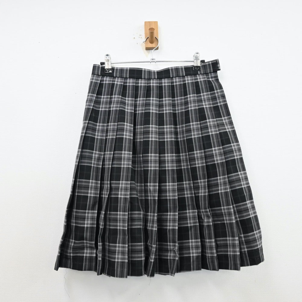 【中古】京都府 洛西高等学校 女子制服 5点（ブレザー・スカート・スカート）sf012670