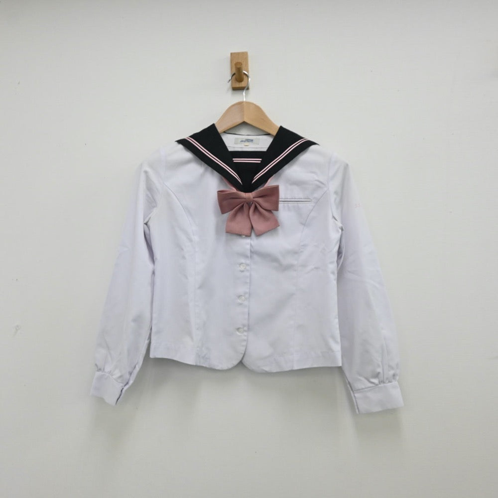 中古制服】広島県 瀬戸内高等学校 女子制服 3点(セーラー服 中古制服】広島県 瀬戸内高等学校 女子制服 3点(セーラー服