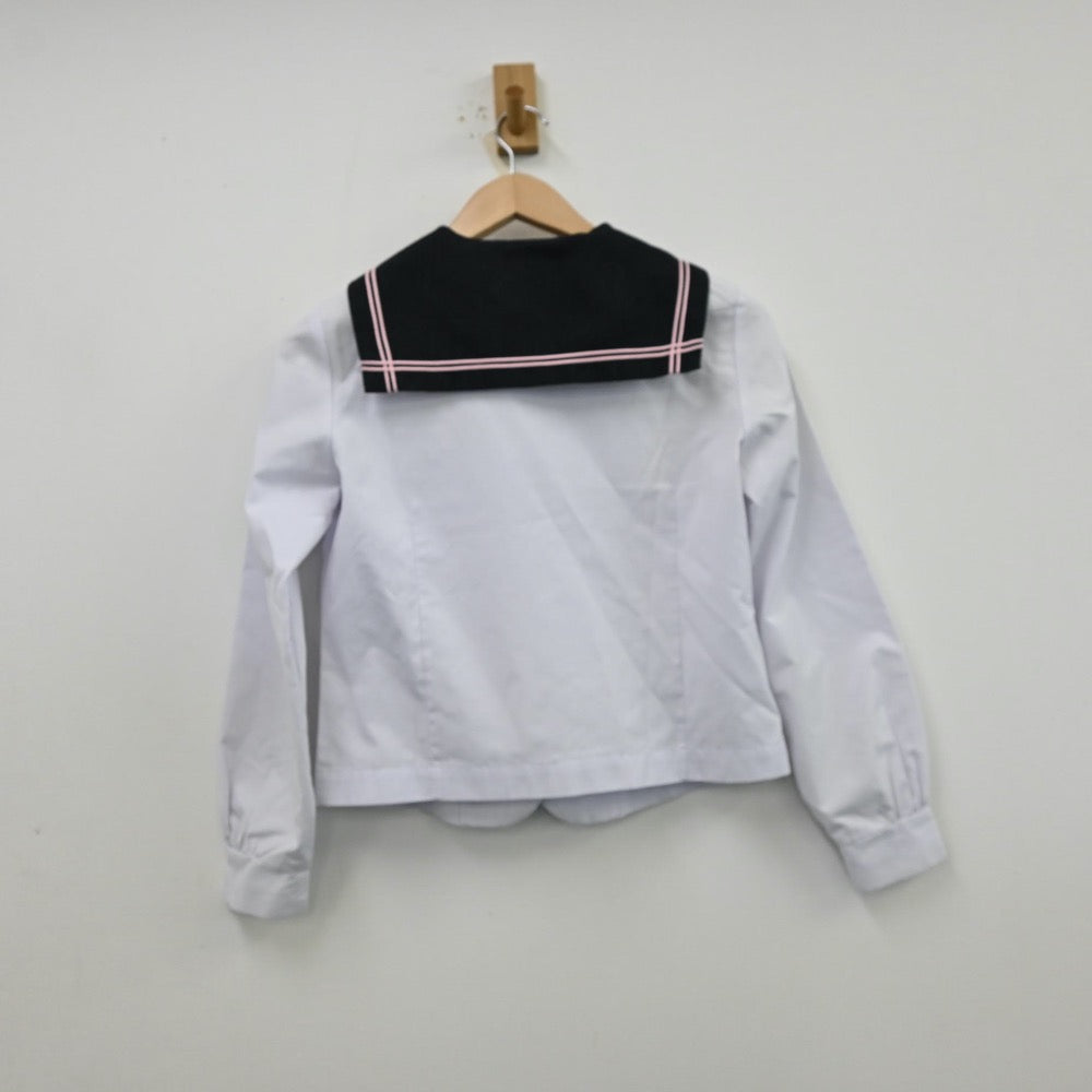 【中古】広島県 瀬戸内高等学校 女子制服 2点（セーラー服）sf012684