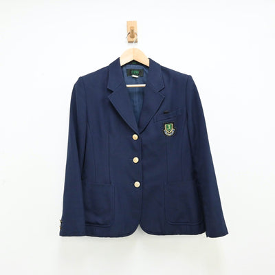 【中古】広島県 城南中学校 女子制服 2点（ブレザー・スカート）sf012687