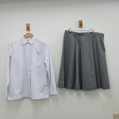 【中古】東京都 蒲原中学校 女子制服 3点（ブレザー・シャツ・スカート）sf012706