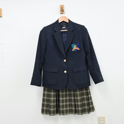 【中古】兵庫県 宝塚中学校 女子制服 2点（ブレザー・スカート）sf012707