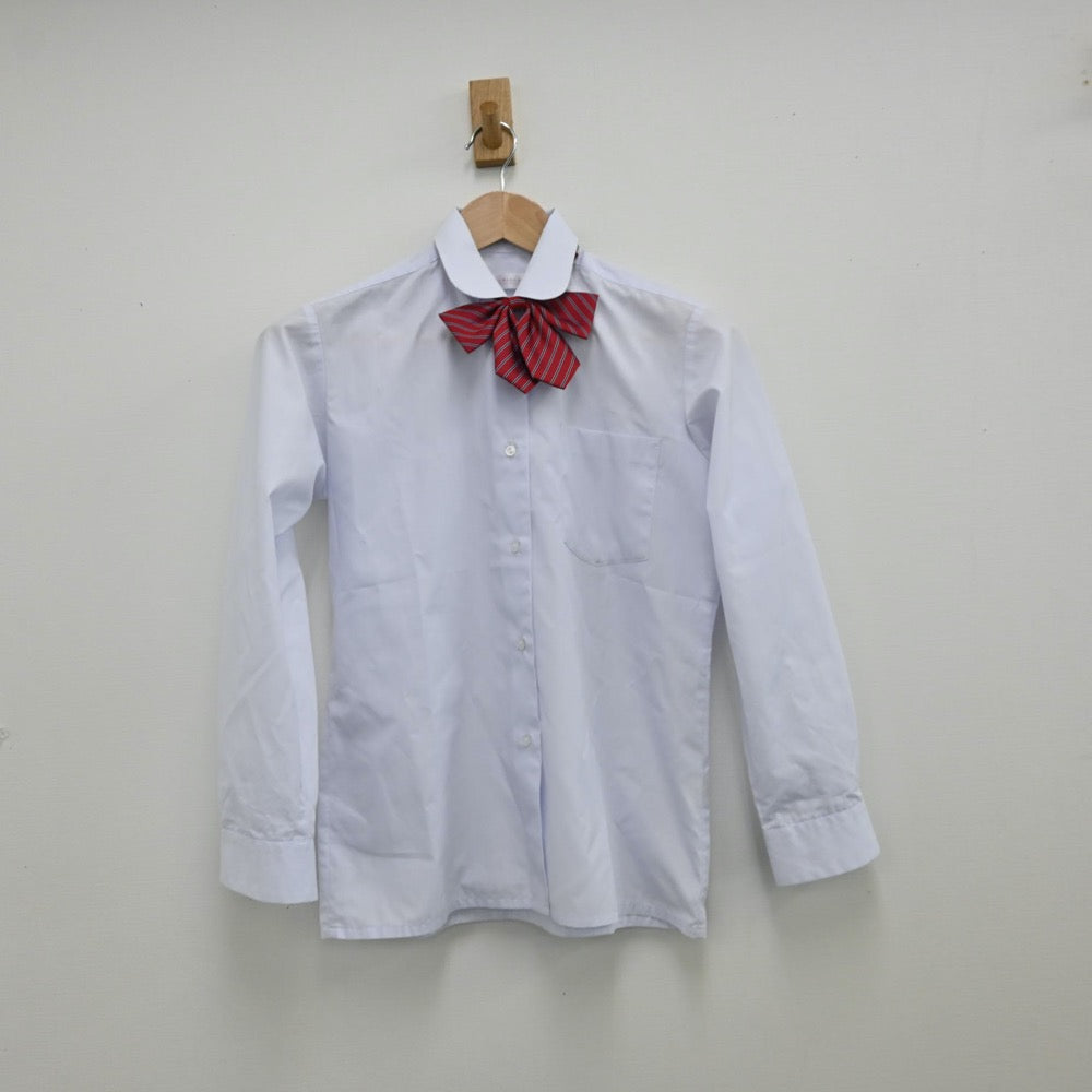 【中古】兵庫県 宝塚中学校 女子制服 3点（シャツ・スカート）sf012708