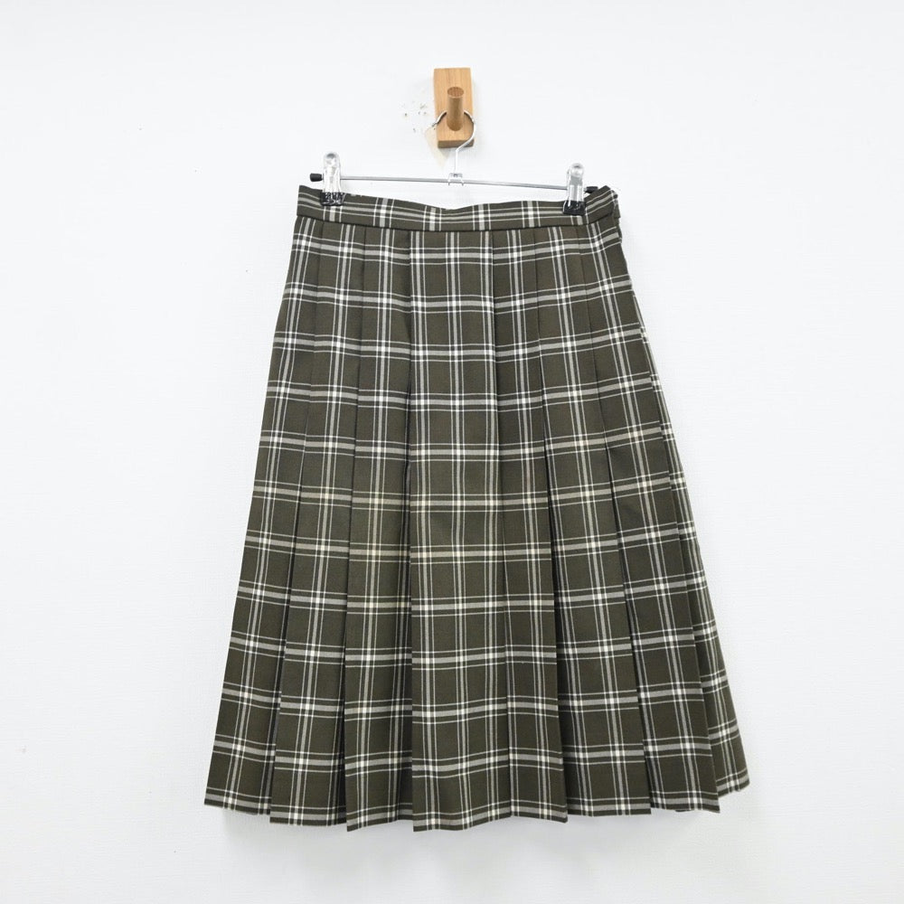 【中古】兵庫県 宝塚中学校 女子制服 3点（シャツ・スカート）sf012708