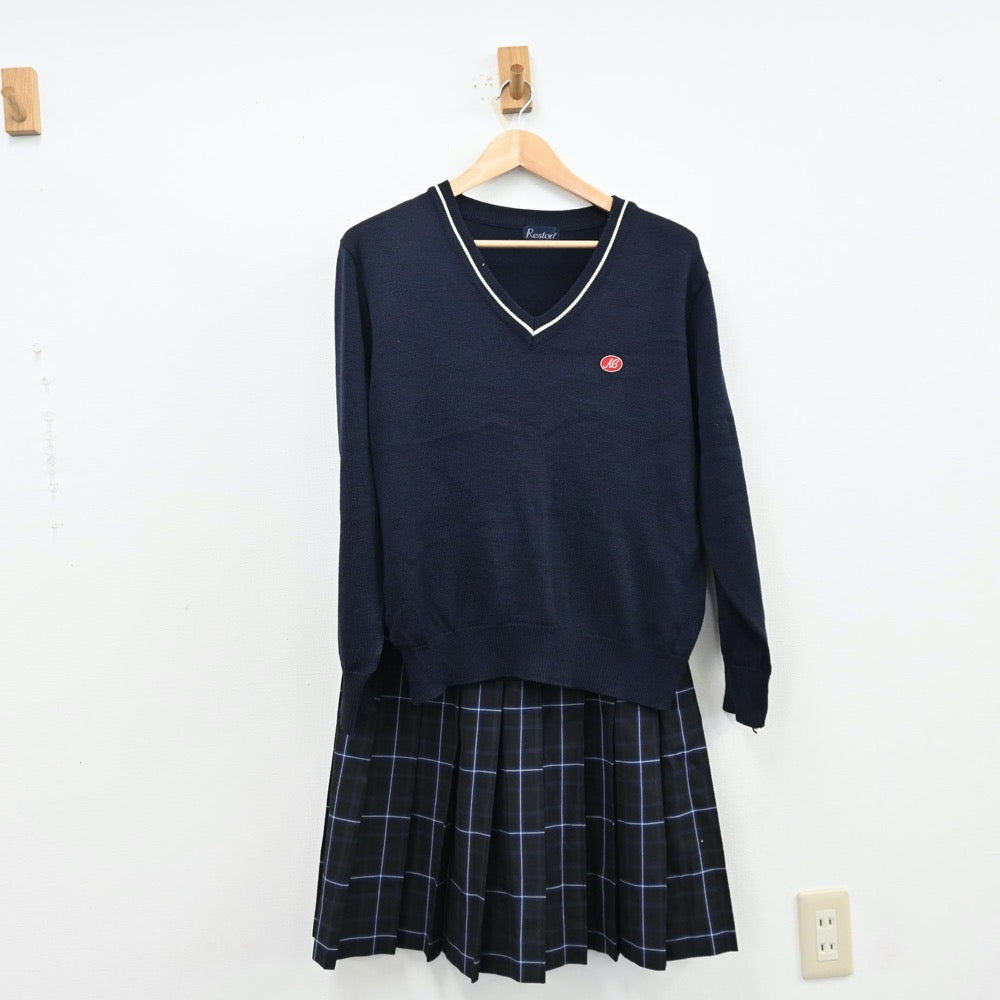 中古制服】兵庫県 明石商業高等学校 女子制服 4点（ブレザー・ニット・スカート）sf012720【リサイクル学生服】 | 中古制服通販パレイド