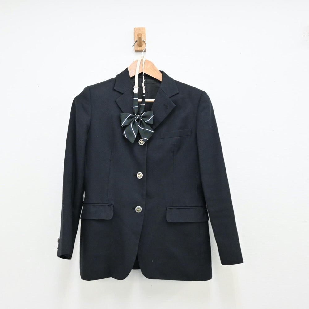 【中古】神奈川県 川崎北高等学校 女子制服 3点（ブレザー・スカート）sf012724