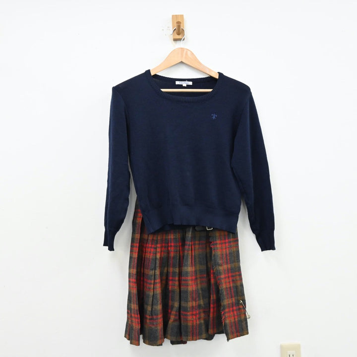 【中古制服】東京都 頌栄女子学院 中学校・高等学校 女子制服 4点（ブレザー・ニット・スカート）sf012725【リサイクル学生服】 |  中古制服通販パレイド