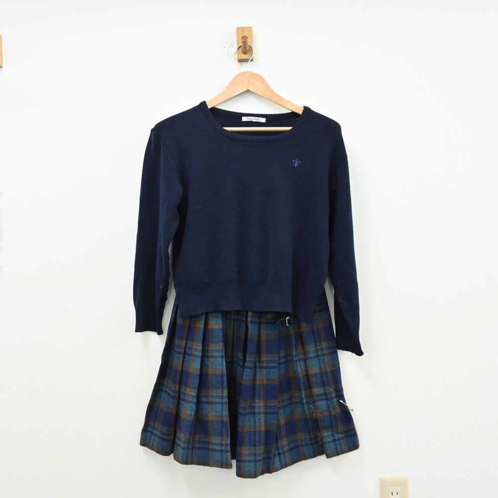 中古制服】東京都 頌栄女子学院 中学校・高等学校 女子制服 4点（ブレザー・ニット・スカート）sf012726【リサイクル学生服】 | 中古制服 通販パレイド