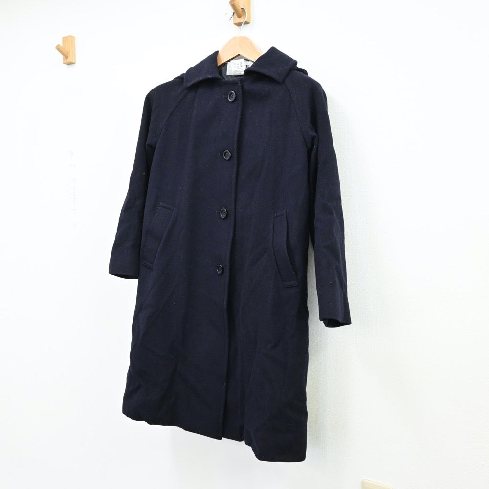 【中古】秋田県 秋田聖霊短期大学付属高等学校 女子制服 1点（コート）sf012730